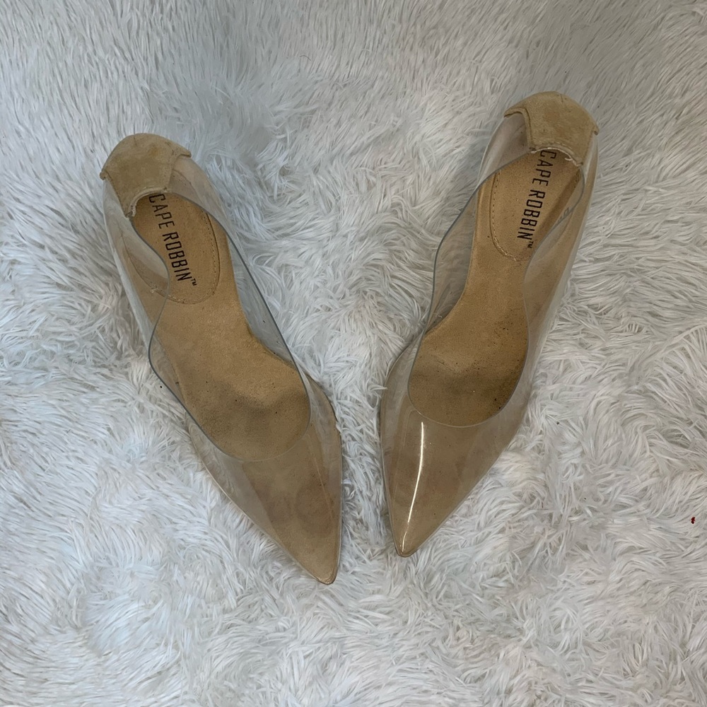Clear Heels 🤍